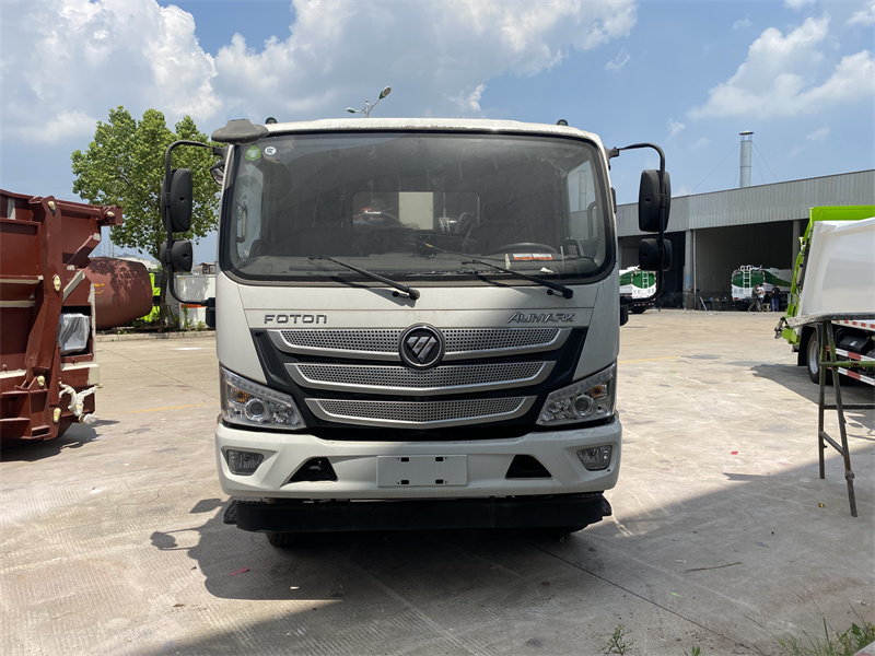高端壓縮垃圾車福田歐馬可9方壓縮垃圾車